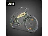 Jeep E-Bikes Jeep Cruise E-Bike CR 7004 26 " grün/beige 7004432