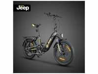 Jeep E-Bikes Jeep Fold E-Bike FR 7000 20 " schwarz 7004346
