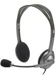 Logitech H110 Kabelgebundenes Beidseitiges Headset Stereo 3,5mm Klinke Silber