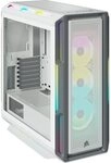 Corsair iCUE 5000T RGB Mid-Tower ATX Gaming Geh&auml;use wei&szlig; TG CC-9011231-WW