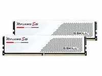 32GB (2x16GB) G.Skill Ripjaws S5 White DDR5-6000 CL32 RAM Speicher Kit