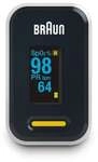 Braun YK-81CEU Pulsoximeter 1 Messger&auml;t f&uuml;r Sauerstoffs&auml;ttigung + Puls