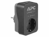 APC SurgeArrest Essential PME1WU2B-GR Überspannschutz, 2x USB