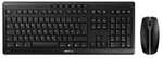 Cherry STREAM Maus-Tastaturkombination Schwarz - 2,4 Ghz, USB-A Dongle,