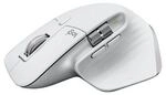 Logitech MX Master 3S Pale Grey Performance-Maus, Logi Bolt Adapter, Bluetooth,