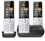 Gigaset Comfort 500A Trio- Schnurlostelefon- Rufnummernanzeige, Anrufbeantworter