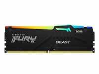 16GB (1x16GB) KINGSTON FURY Beast RGB DDR5-5600 CL40 RAM Gaming Arbeitsspeicher