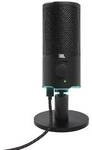 JBL Quantum Stream USB-Mikrofon mit zweifachem Kondensator f&uuml;r Streaming schwarz