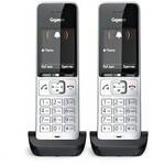 Gigaset Comfort 500HX Duo - Schnurlostelefon - Rufnummernanzeige, DECT silber