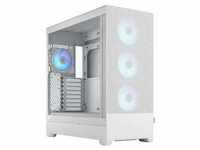 Fractal Design Pop XL Air RGB White mit Seitenfenster ATX Gaming Gehäuse Weiß