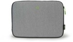 Dicota Skin FLOW Notebookschutzh&uuml;lle grau/gr&uuml;n (13"-14,1")