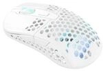 Cherry XTRFY M42 RGB kabellose Gaming Maus Wei&szlig;