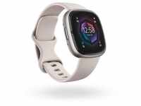 Fitbit Sense 2 Fitness-Smartwatch Weiß/Platin FB521SRWT