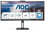 AOC CU34V5CW 34 Zoll UWQHD Curved VA LED 21:9 100 Hz Monitor