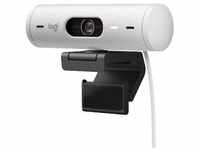 Logitech Brio 500 Full HD USB-C Webcam, Off-White 960-001428