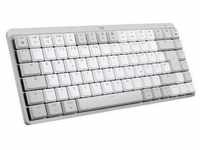 Logitech MX Mechanical Mini für Mac Kabellose Tastatur Hellgrau 920-010794
