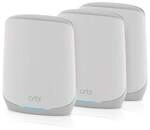 Netgear Orbi AX5400 Tri-Band Mesh WiFi 6 System RBK763s (Router, 2xSatellit)