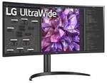 LG 34WQ75X-B 86,7cm (34") QHD Curved IPS Monitor HDMI/DP/USB-C 99% RGB HDR HV LG 34WQ75X-B 86,7cm (34") QHD Curved IPS Monitor HDMI/DP/USB-C 99% RGB HDR HV