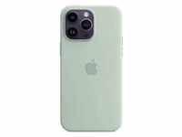 Apple Original iPhone 14 Pro Max Silikon Case mit MagSafe Agavengrün MPTY3ZM/A