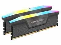 Corsair Vengeance RGB 32GB DDR5-5200 Kit (2x 16GB), CL40, grau CMH32GX5M2B5200Z40K