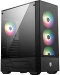 MSI MAG Forge 112R MIDI Tower Gaming Geh&auml;use, Echtglas Seitenfenster, ARGB