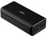 Verico Power Pro PD USB Powerbank, 30,000 mAh, schwarz