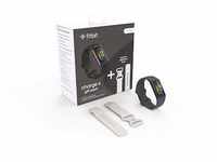 Fitbit Charge 5 Bundle Fitness-Tracker Schwarz FB421BKBK-EUBNDL