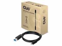 Club3D Club 3D USB 3.1 Kabel 1m Typ-C zu Typ-B Gen2 St./St. schwarz CAC-1524