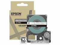 Epson C53S672067 Schriftband LK-6TBJ Matt 24mm x 8m schwarz auf transparent