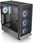 Thermaltake Ceres 500 TG ARGB Mid Tower Geh&auml;use Seitenfenster schwarz
