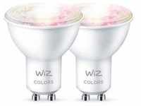 WiZ 50W GU10 Spot Tunable White & Color Doppelpack 871951455103900