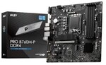 MSI PRO B760M-P DDR4 mATX Mainboard Sockel 1700 M.2/HDMI/USB-C