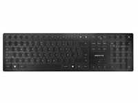 CHERRY KW 9100 Slim ES-Layout kabellose Tastatur, schwarz