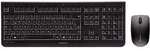 Cherry DW 3000 Maus-Tastaturkombination USB kabellos PN Layout schwarz
