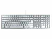 Cherry KC 6000C für Mac USB-C Tastatur silber JK-1620DE-1
