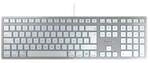 Cherry KC 6000C f&uuml;r Mac USB-C Tastatur silber