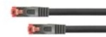 Python RNS Patchkabel Cat.6 S/FTP PiMF PVC 250MHz OFC 0,5m schwarz