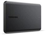 Toshiba Canvio Basics 4 TB 2.5 Zoll USB 3.0 Micro-B (5Gb/​s) Schwarz externe