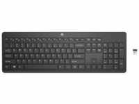 HP 230 Kabellose Tastatur Schwarz 3L1E7AA#ABD