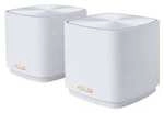 ASUS ZenWiFi XD4 Plus AX1800 Wei&szlig; 2er Set kombinierbarer Router Home Mesh WiFi...