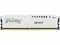 16GB (1x16GB) KINGSTON FURY Beast White XMP DDR5-5600 CL40 RAM Arbeitsspeicher