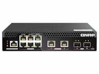 QNAP QSW-M2106PR-2S2T Rackmount 10GbE und 2,5GbE Web Managed Switch