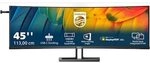 Philips 45B1U6900C 44.5 Zoll DQHD Curved VA LED 32:9 75 Hz Monitor