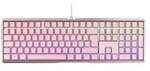 Cherry MX Board 3.0S kabelgebundene Gaming Tastatur pink DE Layout rot
