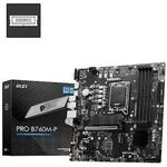 MSI B760M-P mATX Mainboard Sockel 1700, HDMI/DP/VGA