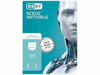 ESET NOD32 Antivirus 2023 | 3 Geräte | Download & Produktschlüssel EAV-N1A3-VAKT-E
