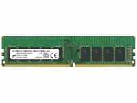 Crucial 16GB (1x16GB) MICRON UDIMM DDR4-3200, CL22-22-22, reg ECC, single ranked x8