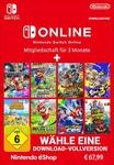 Nintendo Switch Online 90 Tage Einzelmitgliedschaft + 1 Spiel