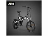 Jeep E-Bikes Jeep Fold E-Bike FFR 7050 20 " schwarz/weiß 7004937