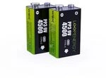 Verico Loop Energy 2-Pack 9V Block-Akku Li-Ion 500 mAh